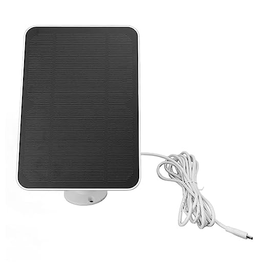 Monitoramento de painel solar externo 4W5V campainha pisca placa de carregamento de câmera 360 graus com suporte Arlo Ip65 para carregador carregador carregador de bateria carregamento de bateria