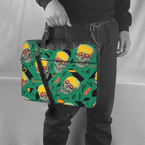 Bolso para laptop 15.6 pulgadas con diseño Cool Skulls miniatura 2