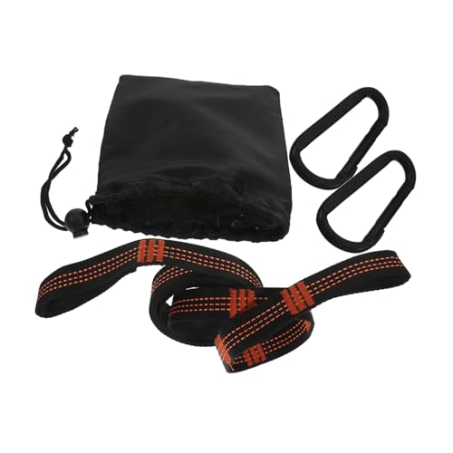 ibasenice Heavy Duty Hammock Straps for Trees Swing Hanger Straps 1 Set Camping Hanging Rope Tree Swing Accessory Kit