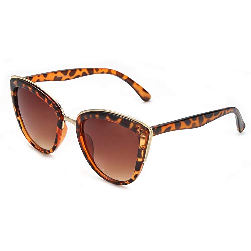 Oushiun Gafas De Sol Vintage Ojo De Gato Para Mujer, Gafas De Sol De Moda De Gran Tamaño, Estilo Clásico, Protección Uv Os2117 Tortuga Oushiun Gafas De Sol Vintage Ojo De Gato Para Mujer, Gafas De Sol De Moda De Gran Tamaño, Estilo Clásico, Protección Uv Os2117 Tortuga