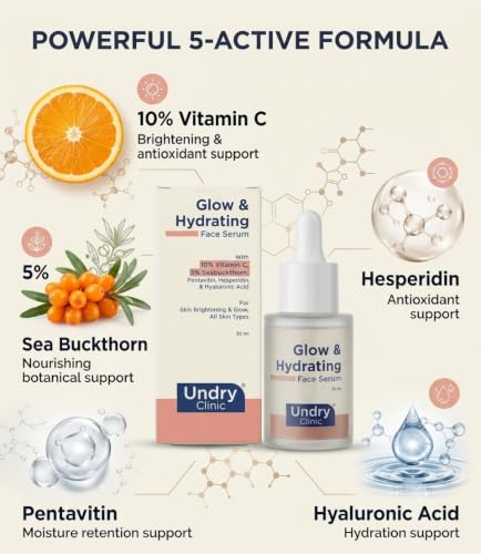 Image of Undry Vitamin C Face Serum, 30ml