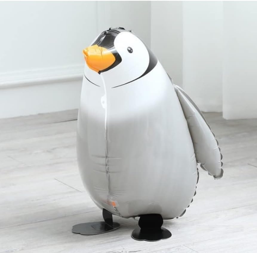 Penguin Jungle Walking Pet Balloon Animal Airwalker Zoo Farm Foil Balloon Helium Kids Fun Party Birthday