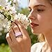 4 Pack Ultra-Thin Ring Covers Compatible with Oura Ring Gen 4/4 Ceramic/Oura Gen 3 Cover, Cute Fancy Floral Engraved Anti-Scratch Silicone Smart Rings Protector Accessories for Women