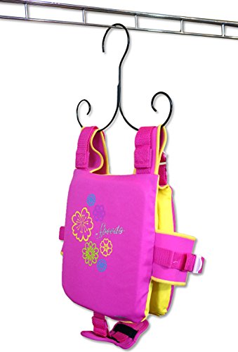 New! Life Jacket Hanger, Storage- Life Preserver, Life Vest Hanger & Storage, Life Jacket Dryer, Drying Rack, Drying Hangers (Set of 5 Hangers); Boating Hanger & Storage (Chrome (Set of 5)) - Thumbnail 4