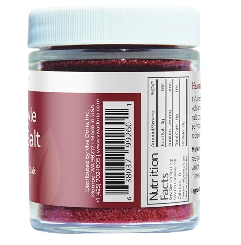 Sal Marina Roja Alaea Fina Viva Doria 5 oz miniatura 3