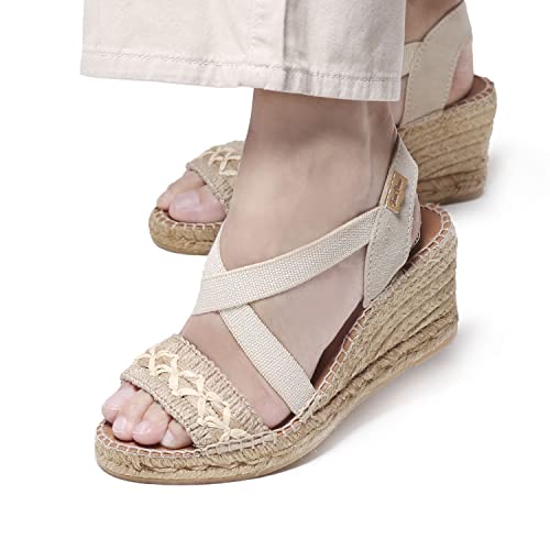 Toni Pons Women's Susa-bn Espadrille Wedge Sandal4