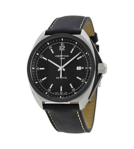 Preisvergleich Produktbild Certina DS Royal Herren Leder Armbanduhr