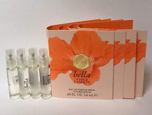 4 Vince_Bella Eau de Parfum 0.09 oz/2.6 ml Spray Sample Vial for Women