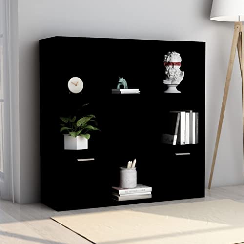 homiuse Estantería de madera gris 98 x 30 x 98 cm, estantería para libros, estantería para niños, estantería de almacenamiento, estantería de pared, estantería para dividir habitaciones, estantería de