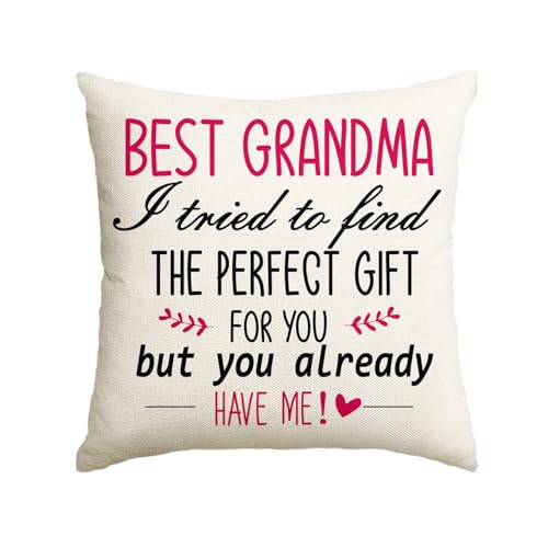 AVOIN colorlife to My Grandma Throw Pillow Cover, 18 x 18