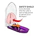 EZY DOSE Pill Cutter with Safety Shield and Magnifier, Daily Usage, Safely Cut Pills and Vitamins, Accurate and Easy Cutting, Color May Vary, BPA Free