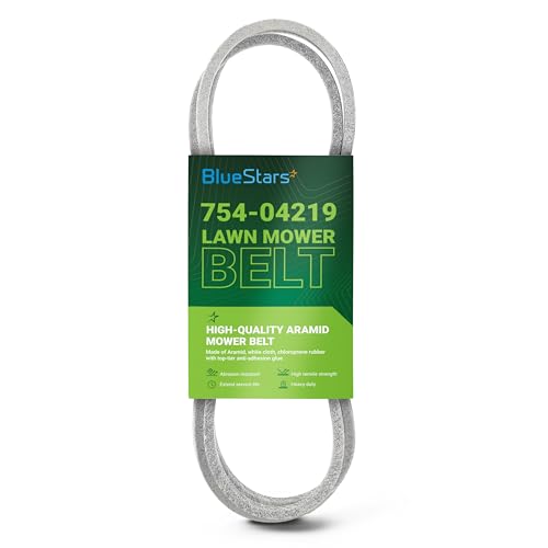BlueStars 754-04219 954-04219 Mower Deck Belt - Compatible with 46 Deck Cub Cadet Troy-Bilt MTD LTX1045 LTX1046 Horse XP Bronco | Aramid Cord | 1/2 x 103.25