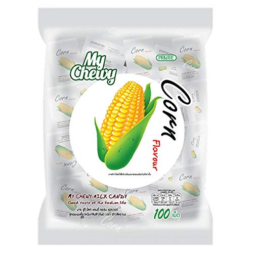 Caramelos suaves masticables sabor maíz 100 tabletas 360g