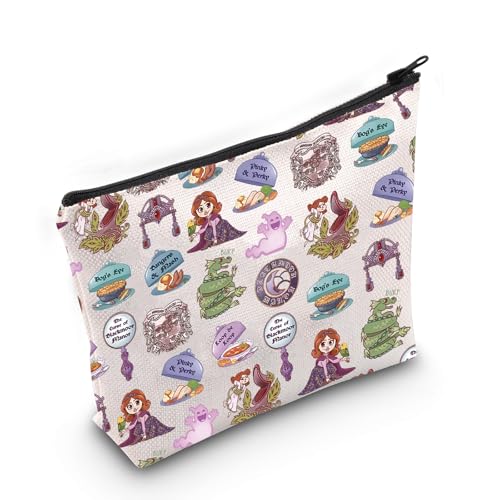 Divertida bolsa de cosméticos inspirada en Nancy con personajes de dibujos animados, bolsa de maquillaje Nacy D Game Lover Gift, Bolsa Nancy