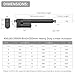 Justech 12V Heavy-Duty Linear Actuator 450lbs/2000N-8inch/200mm Silent IP54 Electric Actuator with Brackets for Electric Windows, RV Adjustments, Solar Trackers, Industrial Machinery, Black