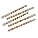 New Lon0167 5pcs 5.5mm Featured Drilling Dia 1/4-inch reliable efficacy Hex drill hole 60mm Length HSS Twist Drill Bit(id:527 92 d4 124)