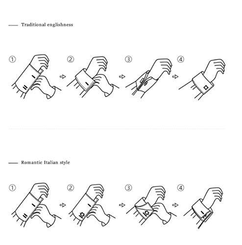 EODNSOFN Heren Business Bruiloft Copper Manchetknopen Creative Ginkgo Frans Shirt Mouw Nagel - Image 7