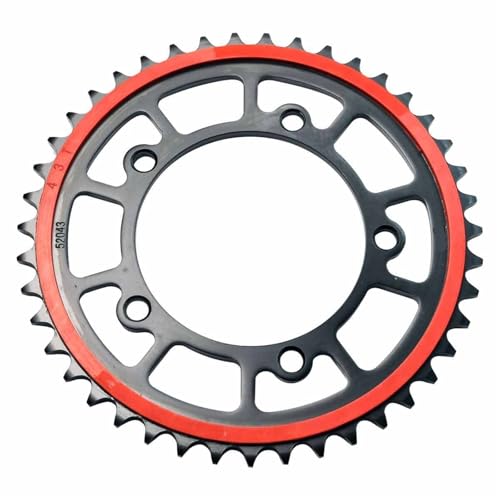 Couronne 520 43 dents Kove 500 X en acier haute résistance pour transmission arrière de moto