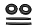 Set de Almohadillas compatibles con Cascos Sennheiser Amperior HD25 y HD25-1, con Almohadillas para Auriculares y para el Puente