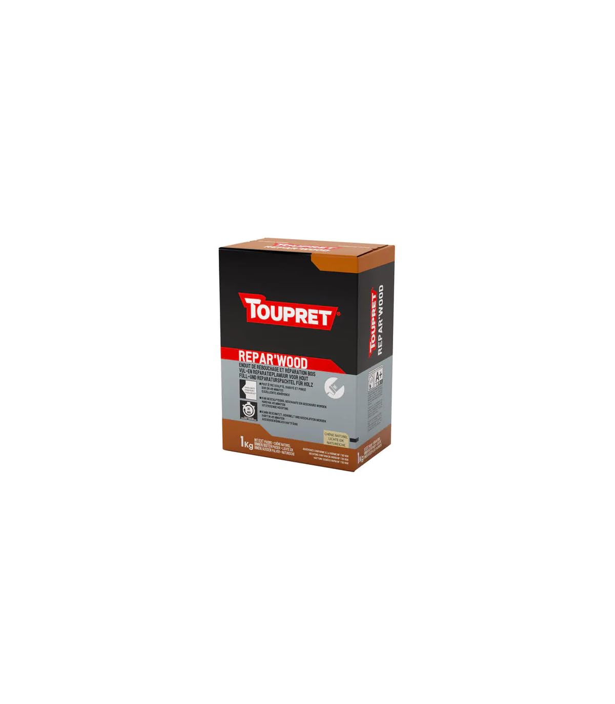 Enduit Bois Poudre Repar'wood Toupret 1kg