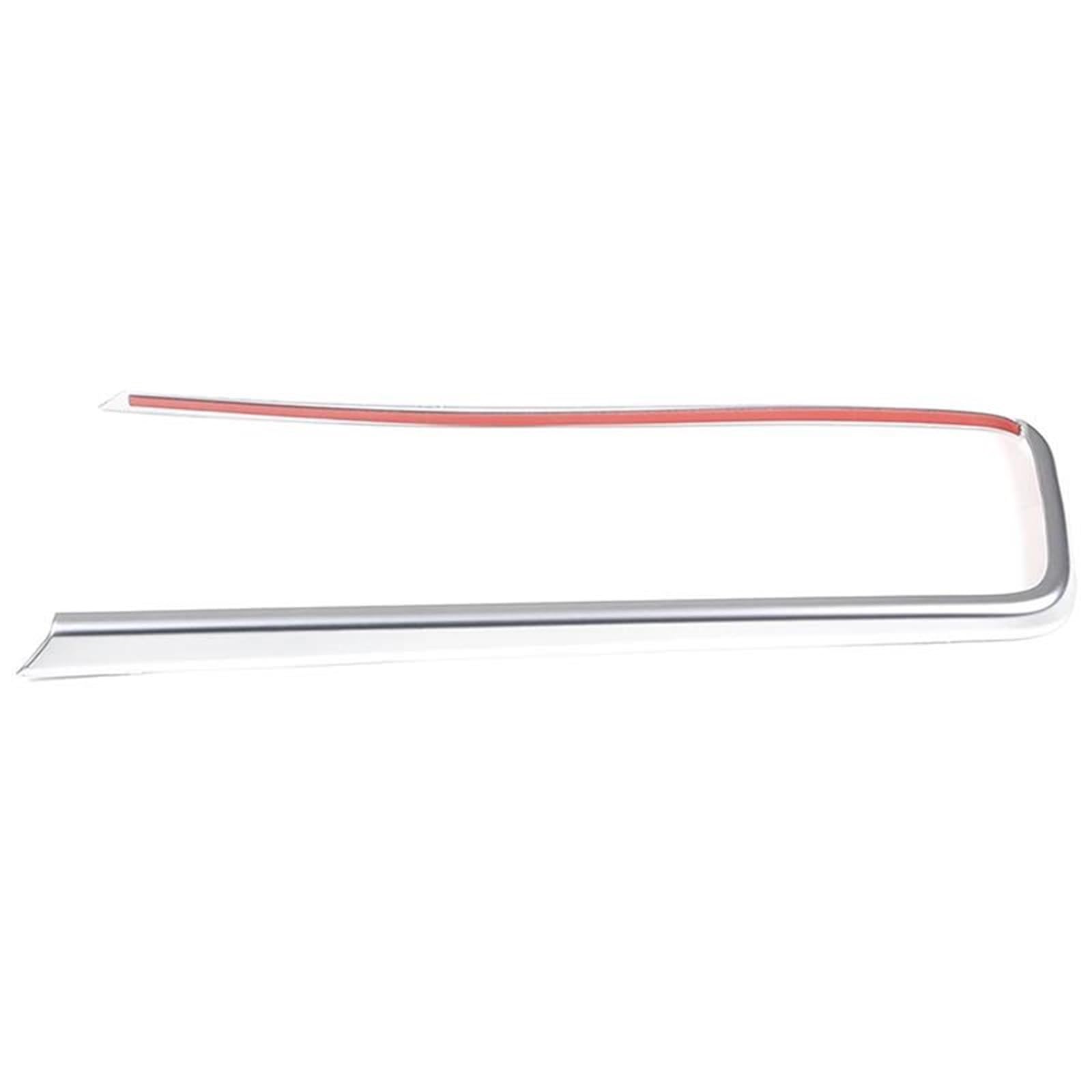 for X1 U11 2023 2024 Car Centre Console Armrest Box Side Trim Strip Decorative Sticker Interior Accessories OOPUHKSY(Silver)