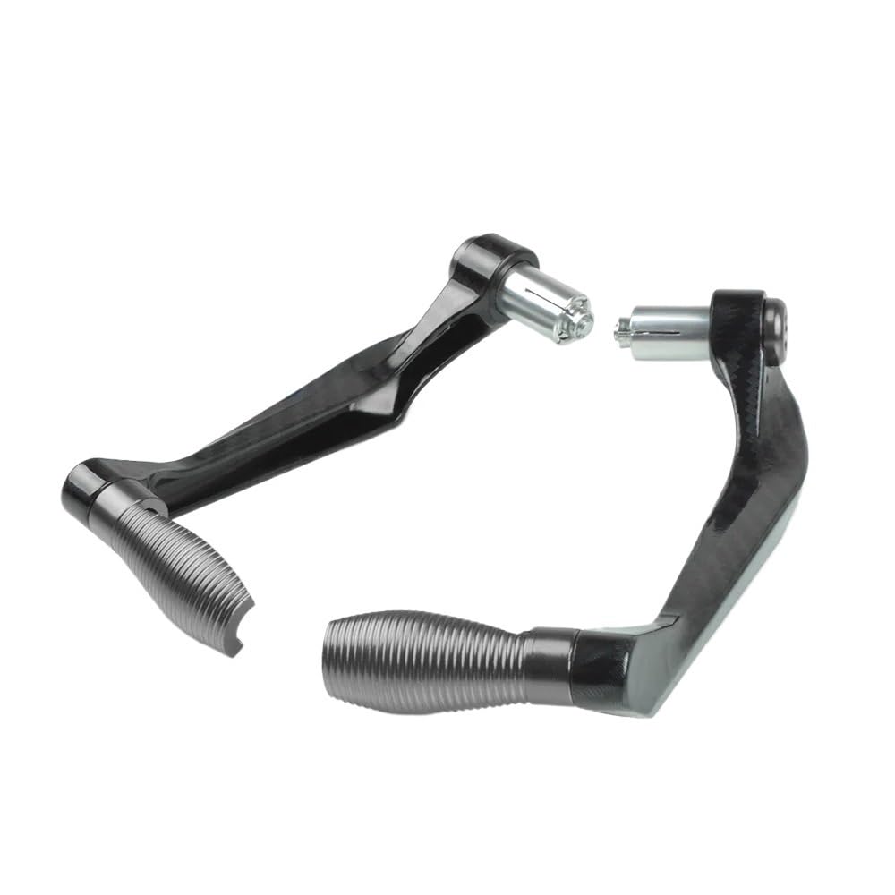 LPUYTRB Brake Guard Lever 1 Pair of Carbon Fiber Motorcycle Brake Clutch Levers Handlebar Protect Guard Aluminum for GSX-S1000 GSX S1000 2014-2019