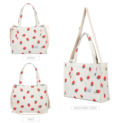Image of Valleycomfy Corduroy Tote Bag for Women Travel Crossbody Bag Purse Women Shoulder Bags Work Handbags Everyday Hobo Bag
