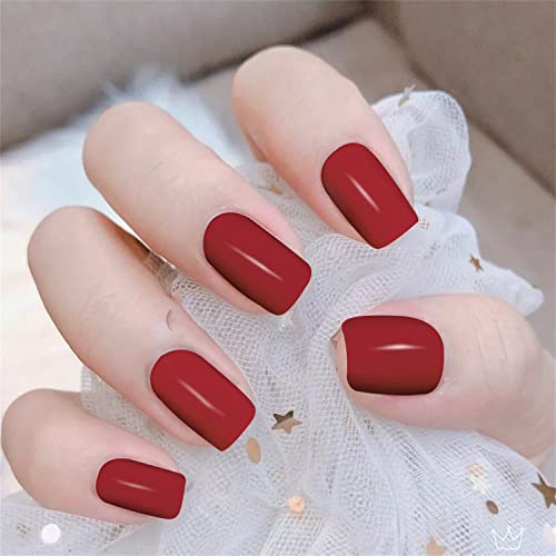Wokoto 20 Sheets Matte Solid Nail Polish Strips Stickers Warm Tones Low Gloss Nail Stickers Full Nail Wraps Real Nail Polish Stickers For Women Stick On Gel Nails Strips With Nail File #TOP5