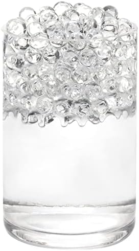 50000 Clear Water Beads, Water Gel Beads for Vase Filler, Floating Pearls, Christmas Decoration, Wedding Centerpiece, Floating Candles, Planting, Floral Decoration (9-11MM)