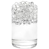 FALAMON 70000 Clear Water Beads, Water Gel Beads for Vase Filler, Floating Pearls, Christmas Decorat