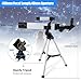 Telescope for Kids & Beginners 40mm Aperture 400mm AZ Mount Astronomical Refracting Telescope with Finder Scope Compass and Tripod