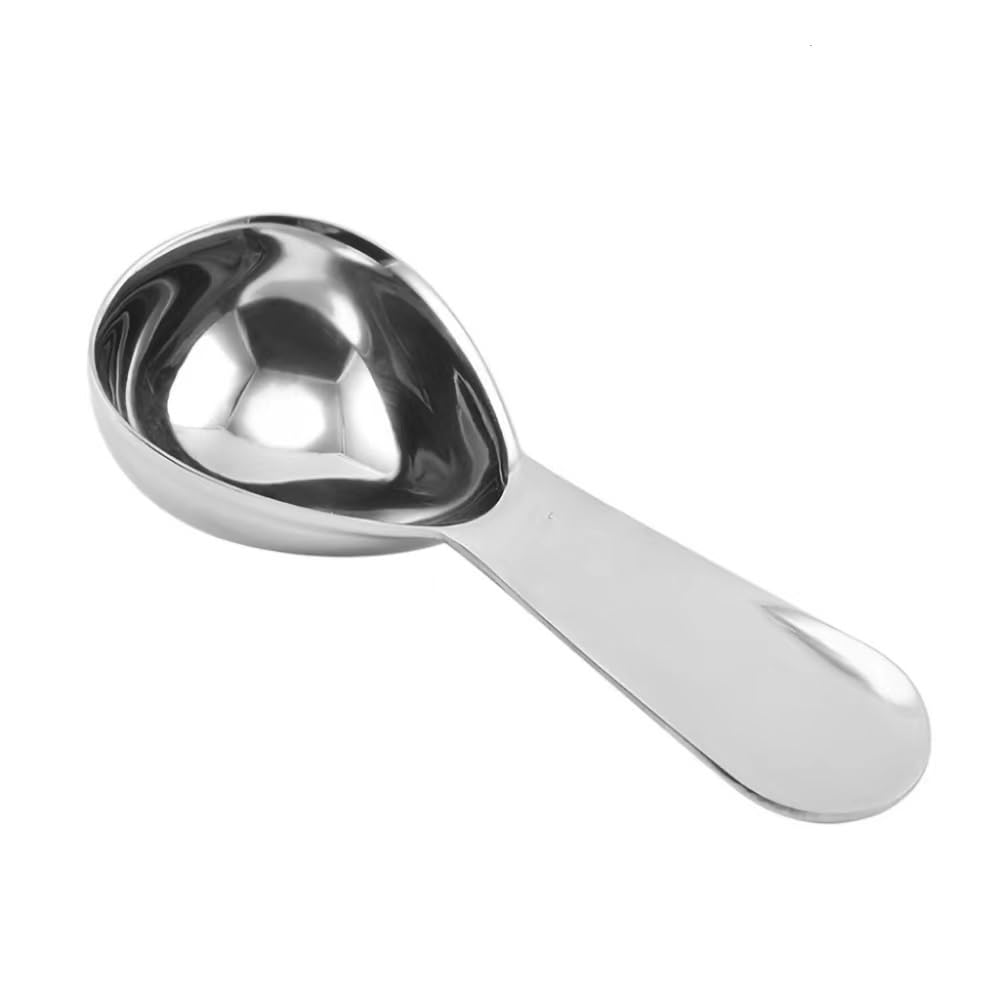 ステンレス製計量スプーン - 多機能ステンレススプーンクリップ 紅茶、砂糖、小麦粉、コーヒー豆、プロテインパウダー、ミルクパウダー用  Amazon｜コーヒースプーンステンレス製コーヒー計量スプーン大さじコーヒー粉末紅茶砂糖ミルクパウダー（15mlと30ml） (Color ..., image size:1000x1000
