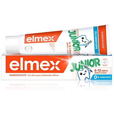 Elmex Junior Toothpaste for Ages 6-12 Cover
