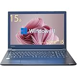 【整備済み品】 15.6インチ ノートパソコン Dynabook B55/B65 / 第7世代 Core i5 / メモリ16GB / SSD256GB / MS Office2019 H&B/DVD/YUTAKA-PC WIFI/Bluetooth/HDMI/Windows11 (第7世代コアi5, RAM16GB/SSD256GB)