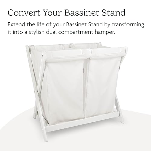 UPPAbaby Bassinet Stand Hamper Insert / Dual-Compartment and Carry Handles / Durable Construction