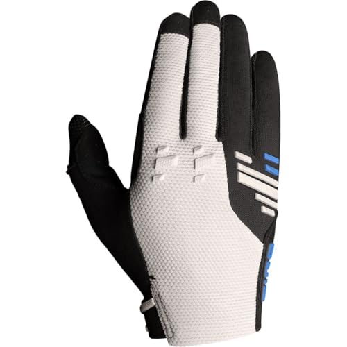 Giro Havoc Fahrrad Handschuhe für Trail-Fahrer, Nahtlose AX Suede Mikrofaser, Ariaprene-Mesh für Belüftung, TPR-Knöchelprotektoren, Verstellbarer Klettverschluss, hoher Komfort, Light Grey, Größe: M