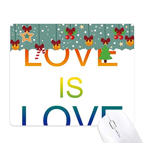 Tapis de souris Love is Love LGBT pour célébrer la diversité au quotidien au travail