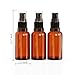 Jagolain 12Pack 1oz Amber Glass Pump Bottles, 30ml with Black Pump, Empty Refillable Travel Small Container For Lotion Cream Essentil Oil Shampoo (1oz)
