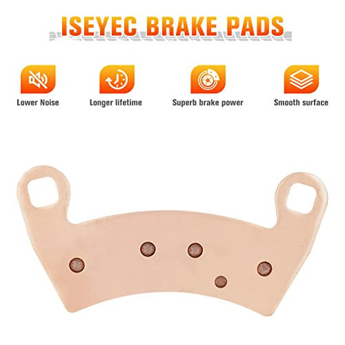 Front & Rear Sintered Brake Pads Set for Polaris Ranger Crew XP 1000 2017-2018, 3 sets Front and Rear Brake Pads by ISEYEC - Used condition - Image 5