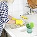 PRETYZOOM 1Set Cactus Dish Cleaning Brush Set Innovative Kitchen Scrubbers for Deep Cleaning Plates Pots Pans Gentle Hands Quick Drying Design for All Dishware