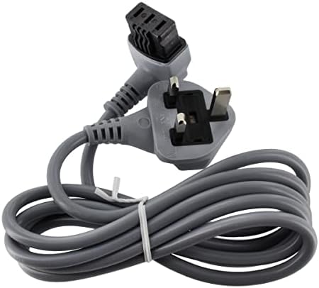 Paxanpax PLD1765 Compatible 3-Pin UK Mains Plug & Power Supply Cord Cable for Bosch, Neff, Siemens Multi-Model Fitting Dishwasher