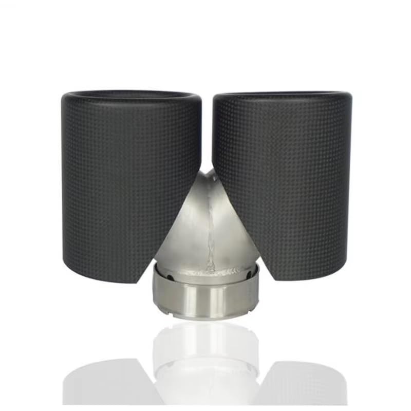 Embout silencieux d'échappement antirouille en inox 60mm