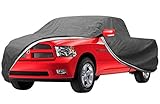 OxGord CTRK-940-26-GMS 2 Door Short Bed Truck Cover - Water Resistant 5 Layers - Ready-Fit , Semi Glove Fit