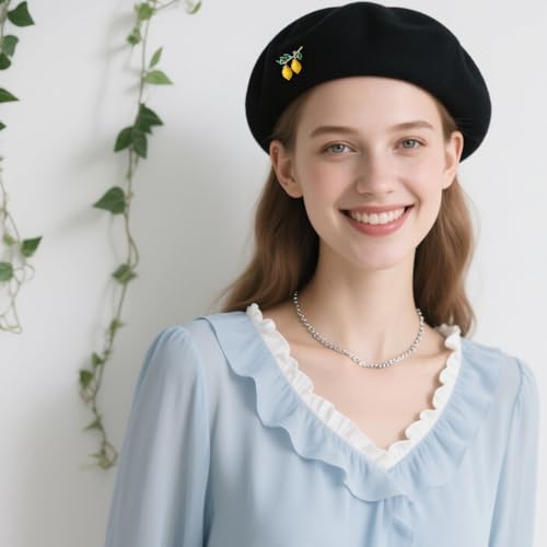 Image of Enamel Fruit Brooch for Women Rhinestones Fruit Lapel Pin Elegant Fruit Brooches Jewelry Gift, Perfect for Dresses Hat Bag
