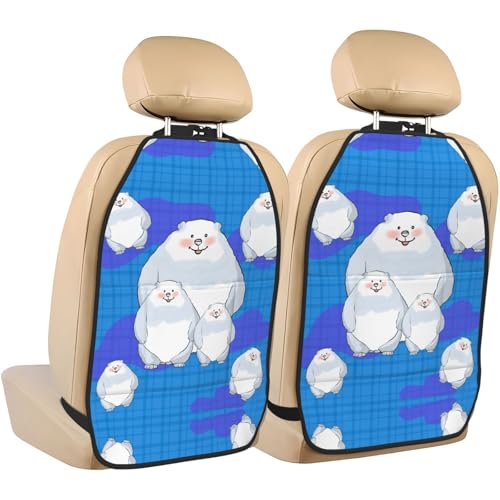 Protection siège voiture anti-rayures efficace : lot de 2 housses auto universelles