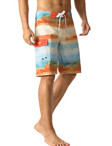 Image of Nonwe Men's Sportwear Quick Dry Board Shorts with Lining