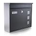 Produktbild BITUXX® Wandbriefkasten Briefkasten Postkasten Mailbox Letterbox Hausbriefkasten Schwarz