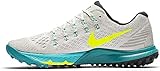 Nike Air Zoom Terra Kiger 3 Damen Laufschuhe, Mehrfarbig (Light Bone Weiß/Türkis/Schwarz/Volt gelb), 38.5 EU