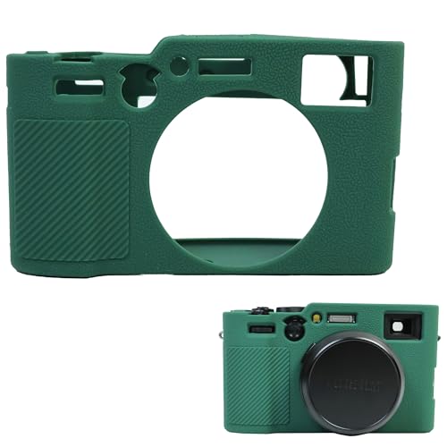 Funda de silicona para cámara Fujifilm X100 VI, verde miniatura 1