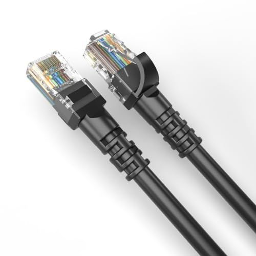 DERKAB 30 Metre CAT6 Network-Ağ-Ethernet Kablosu Siyah